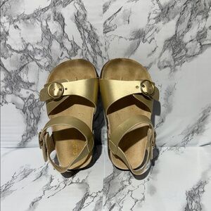 Old Navy Gold Sandals - 12/18 M